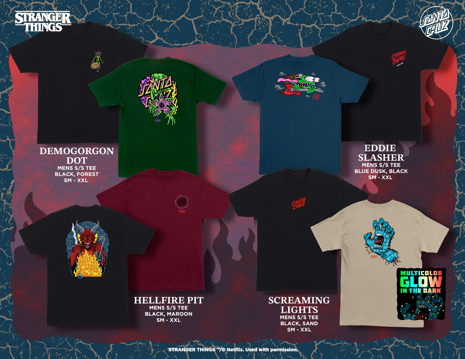Stranger Things x Santa Cruz 2025